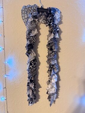 Vintage Coach Skinny Silk Scarf